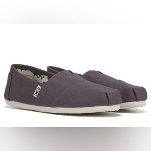 NWB TOMS Women's Classic Ash Alpargata Canvas Shoe Size‎ 7.5